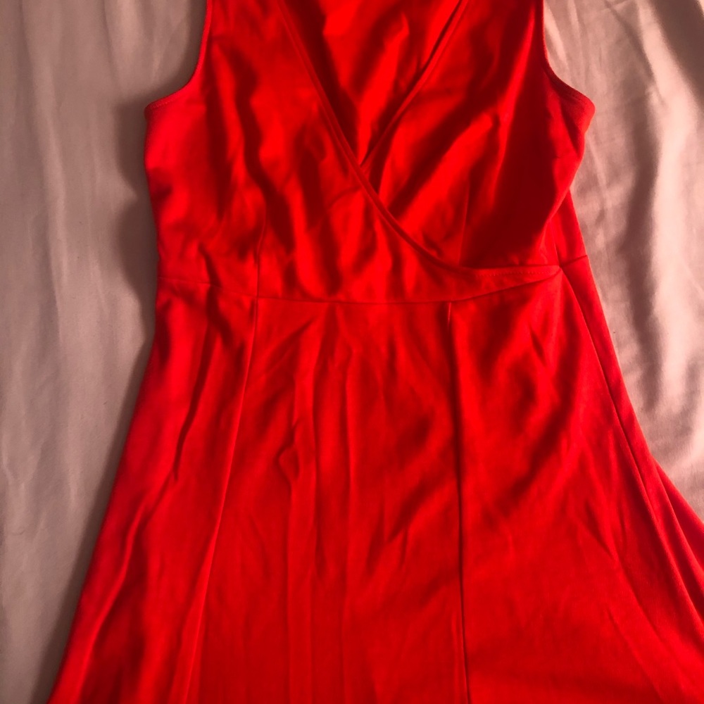 Red dress